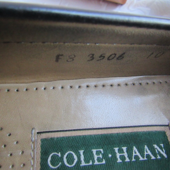 Cole Haan Mens Shoes 10D 10 Black Slip On Loafer Shoes Tassell leather main image 16